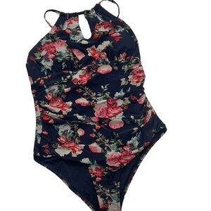 Cupshe Women's Navy Swimsuit-one-piece